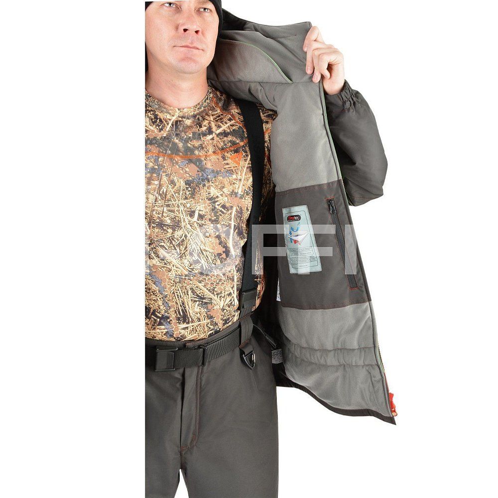 Костюм мужской демисезонный «Stalker III (-10)» (Hardguard), свет-зелены 98117-6