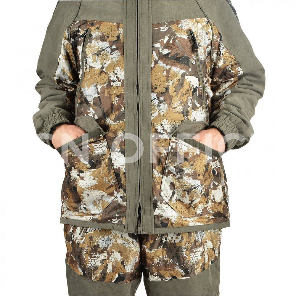 Костюм мужской демисезонный «Stalker I (-15)» (Alova), соты светло-серые 98129-4