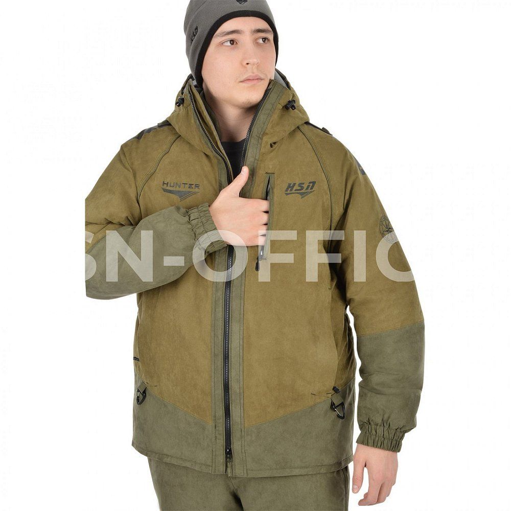 Костюм мужской зимний «Dikson I NEW» (Zamsha), олива 98123-24